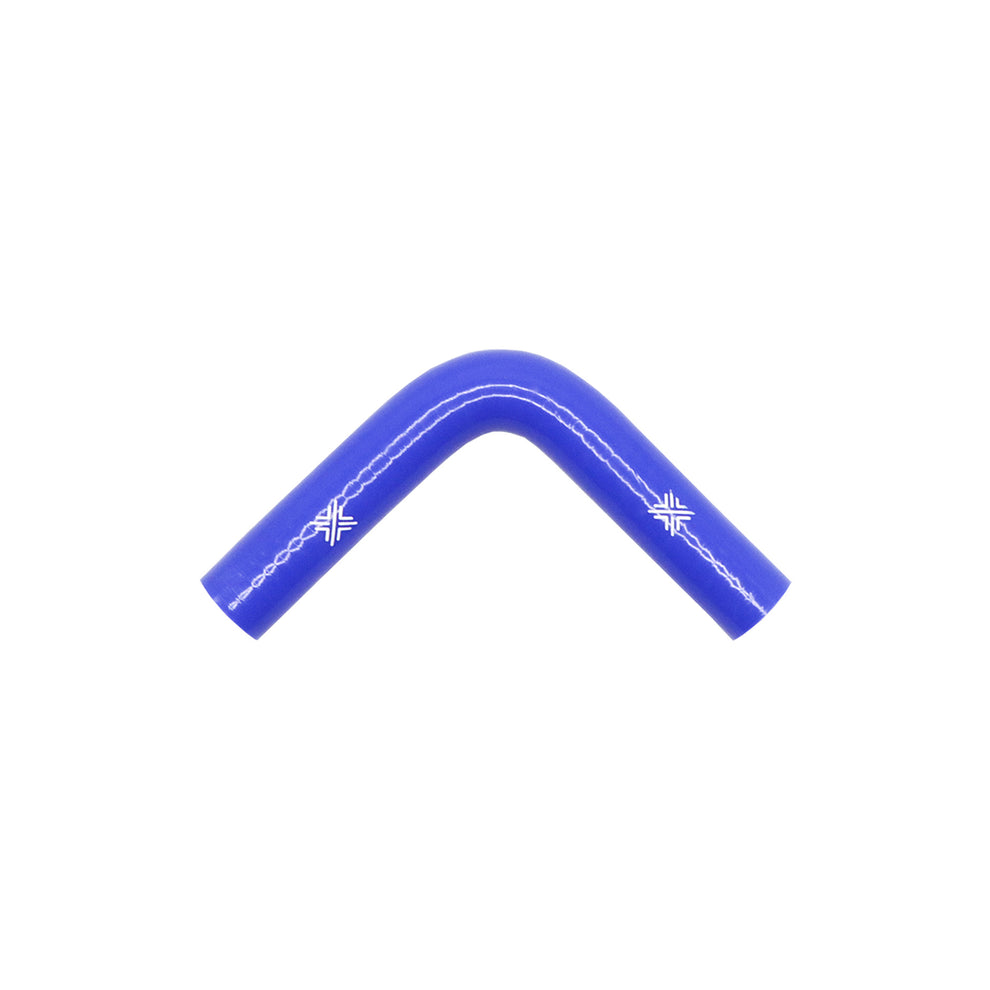 Pipercross Silicone Hose Blue - 90 Degree - 25mm Bore - 152mm Leg Length