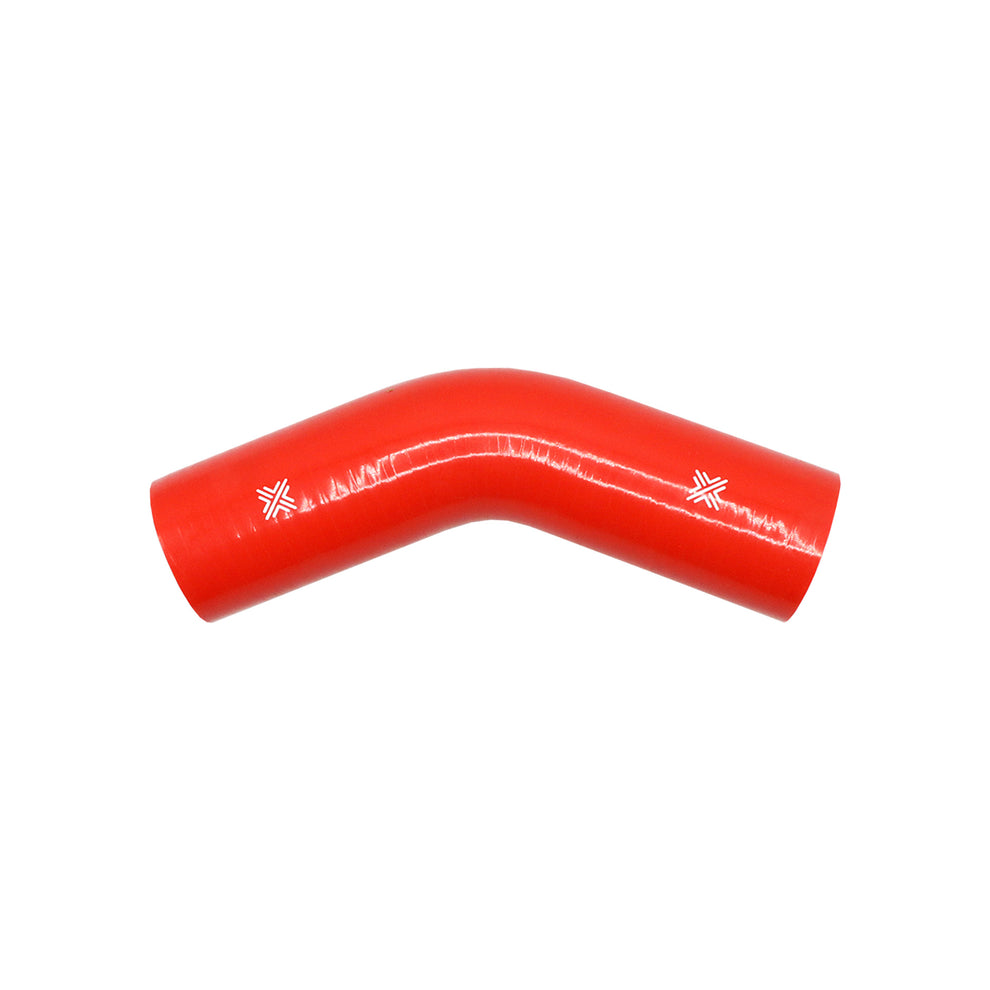Pipercross Silicone Hose Red - 45 Degree - 61mm Bore - 152mm Leg Length