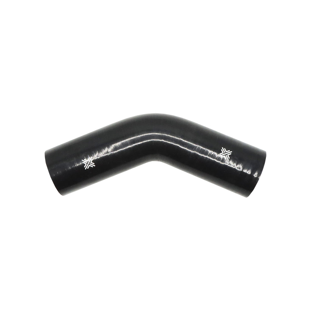 Pipercross Silicone Hose Black - 45 Degree - 61mm Bore - 152mm Leg Length Pipercross Silicone Hose Black - 45 Degree - 61mm Bore - 152mm Leg Length
