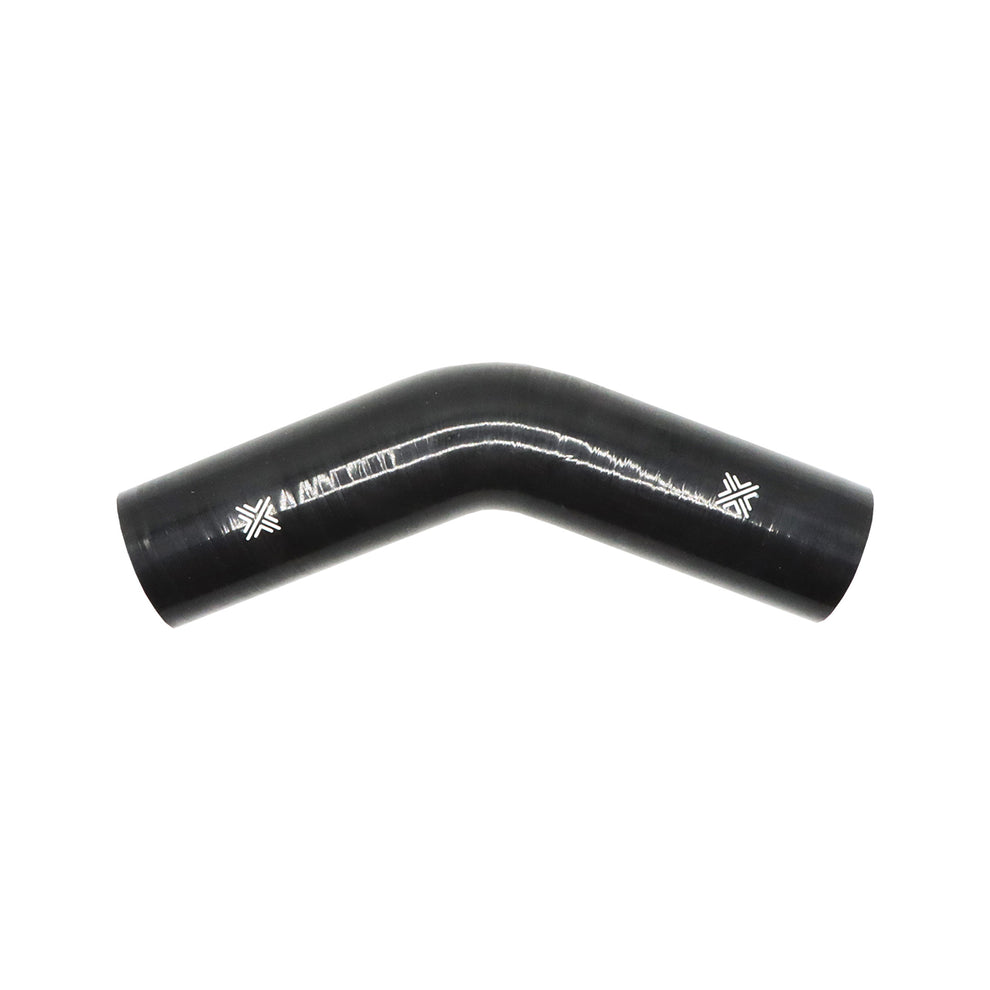 Pipercross Silicone Hose Black - 45 Degree - 50.8mm Bore - 152mm Leg Length