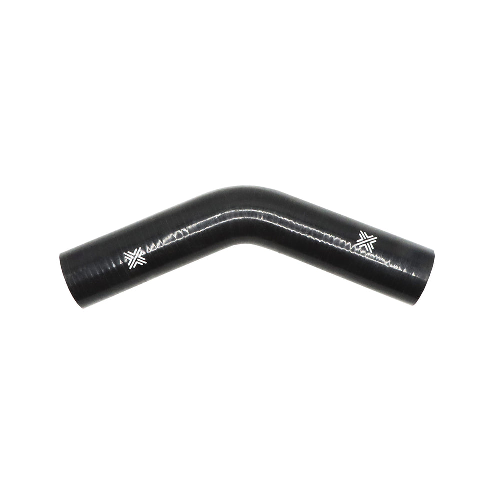 Pipercross Silicone Hose Black- 45 Degree - 40mm Bore - 152mm Leg Length Pipercross Silicone Hose Black- 45 Degree - 40mm Bore - 152mm Leg Length