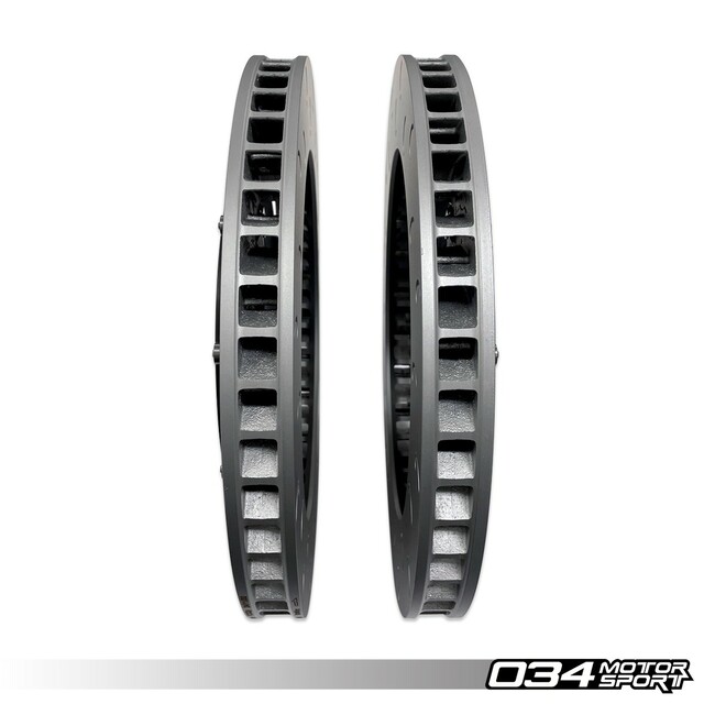 034Motorsport 2-piece Floating Front Brake Rotor Upgrade Kit - Audi R8 Gen 1 & Gen 1.5 034Motorsport 2-piece Floating Front Brake Rotor Upgrade Kit - Audi R8 Gen 1 & Gen 1.5