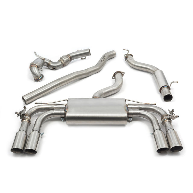 Cobra Sport Audi S3 (8V) 3 Door (Valved) (13-18) Turbo Back Sports Cat Performance Exhaust Cobra Sport Audi S3 (8V) 3 Door (Valved) (13-18) Turbo Back Sports Cat Performance Exhaust