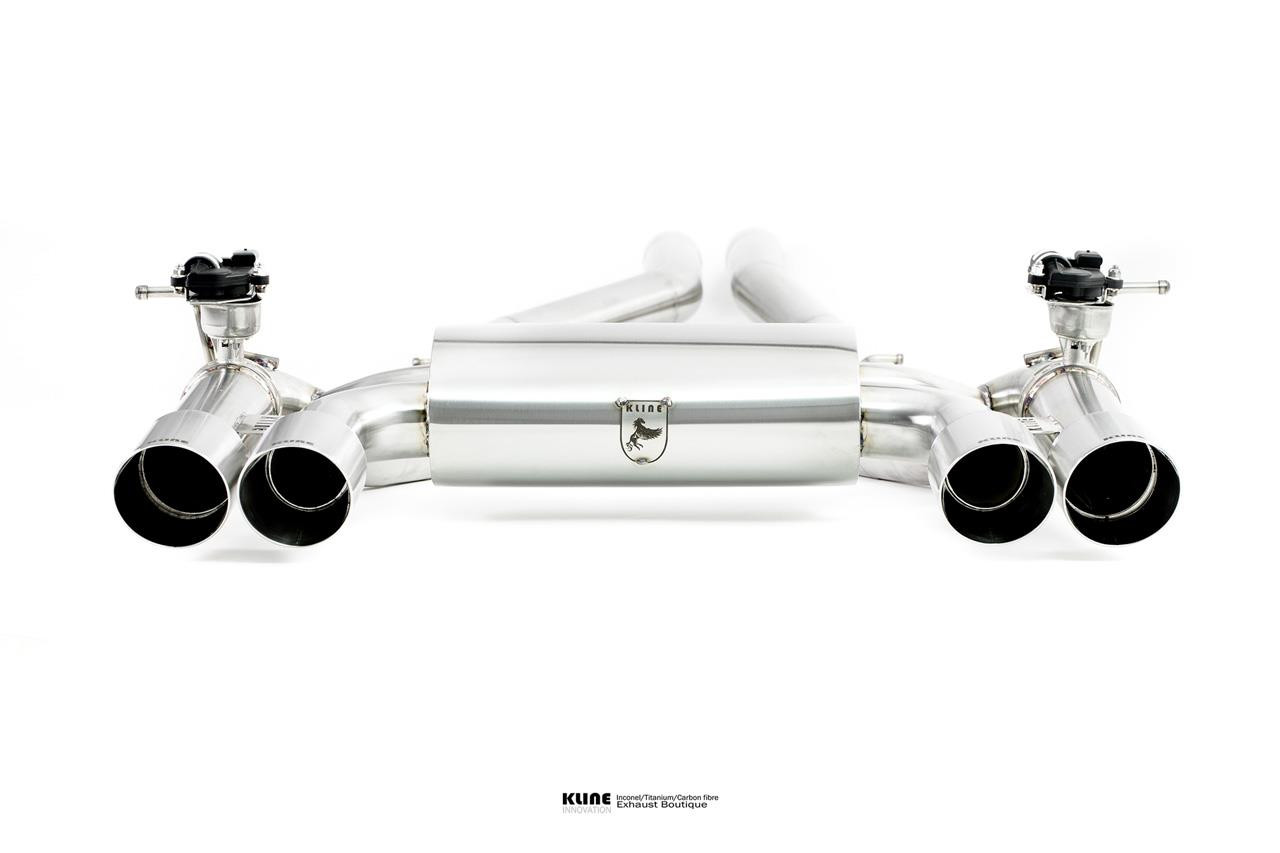 Kline Innovation BMW M4 (F82 / F83) Valvetronic Cat Back System Inconel 625 Exhaust Kline Innovation BMW M4 (F82 / F83) Valvetronic Cat Back System Inconel 625 Exhaust
