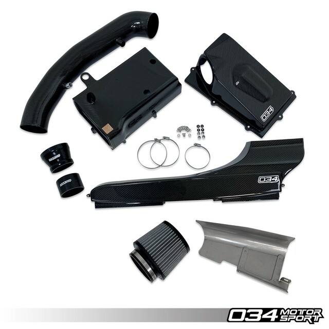 034Motorsport X34 Carbon Fibre Closed Top 4" Intake Bundle - TT RS (8S) RS3 (8V Facelift) EVO