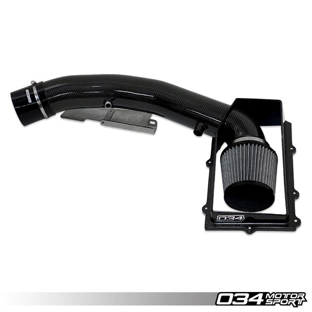 034Motorsport X34 Carbon Fibre Open Top 4" Cold Air Intake - TT RS (8S) RS3 (8V Facelift) EVO 034Motorsport X34 Carbon Fibre Open Top 4" Cold Air Intake - TT RS (8S) RS3 (8V Facelift) EVO