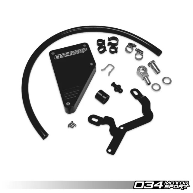 034 Motorsport Billet Aluminium DSG Breather Catch Can Kit - Audi A3 / S3 (8V / 8V.5) 034 Motorsport Billet Aluminium DSG Breather Catch Can Kit - Audi A3 / S3 (8V / 8V.5)
