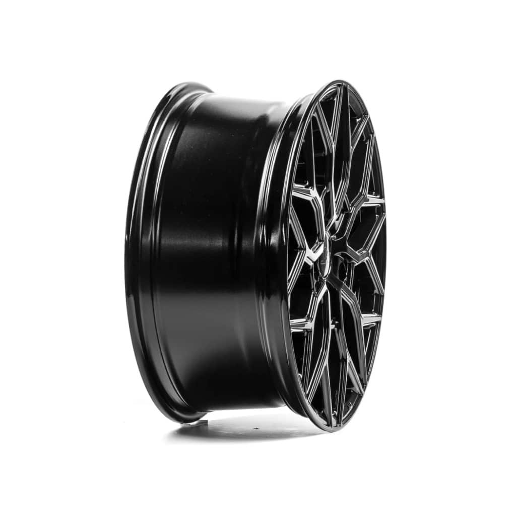 1AV ZX12T - 18 inch X 8J - 5x120 ET40 - Gloss Black - VW Transporter T5 / T6 - SET OF 4 1AV ZX12T - 18 inch X 8J - 5x120 ET40 - Gloss Black - VW Transporter T5 / T6 - SET OF 4