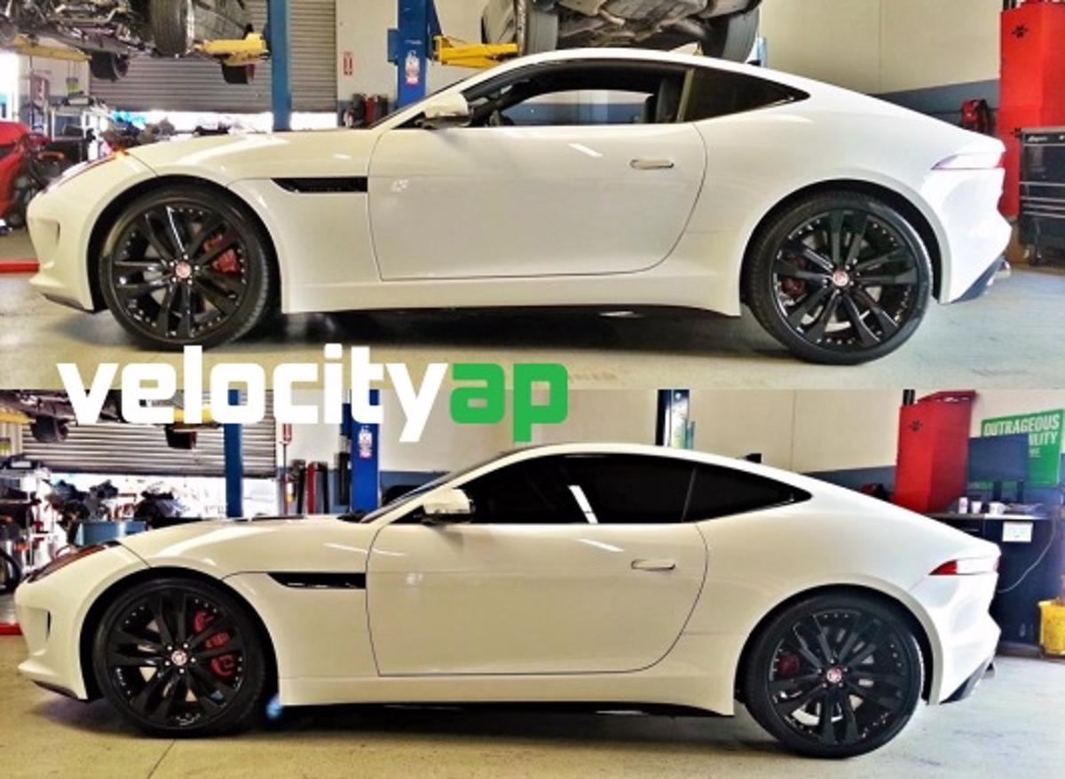 Velocity AP Jaguar F-Type R Progressive Rate Lowering Springs Velocity AP Jaguar F-Type R Progressive Rate Lowering Springs