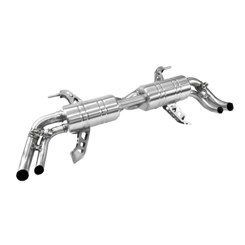 Audi R8 V10 Valvetronic F1 Sound Cat Back Performance Exhaust Audi R8 V10 Valvetronic F1 Sound Cat Back Performance Exhaust
