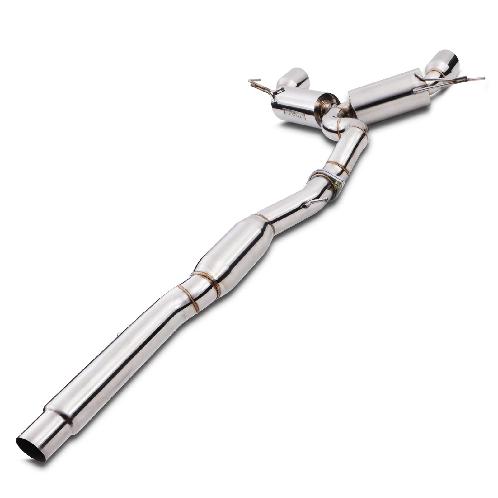 Gravity Cat back Exhaust System (3 inch) – Audi TT MK1 8N 1.8T 225 (98-06) Gravity Cat back Exhaust System (3 inch) – Audi TT MK1 8N 1.8T 225 (98-06)