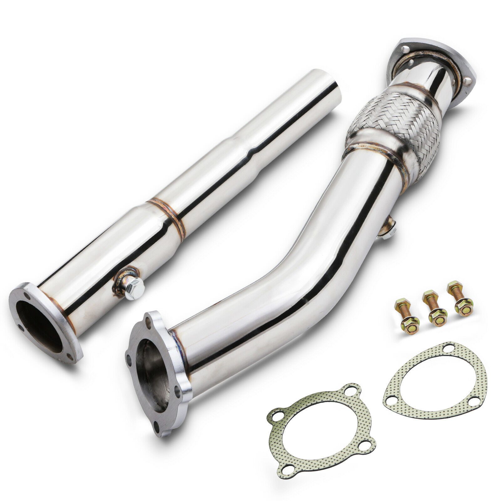 Gravity Exhaust Decat Downpipe (3 inch) – VW Golf MK4 / Bora / Audi A3 / TT / Skoda Octavia / Seat Leon 1.8T 00-04 Gravity Exhaust Decat Downpipe (3 inch) – VW Golf MK4 / Bora / Audi A3 / TT / Skoda Octavia / Seat Leon 1.8T 00-04