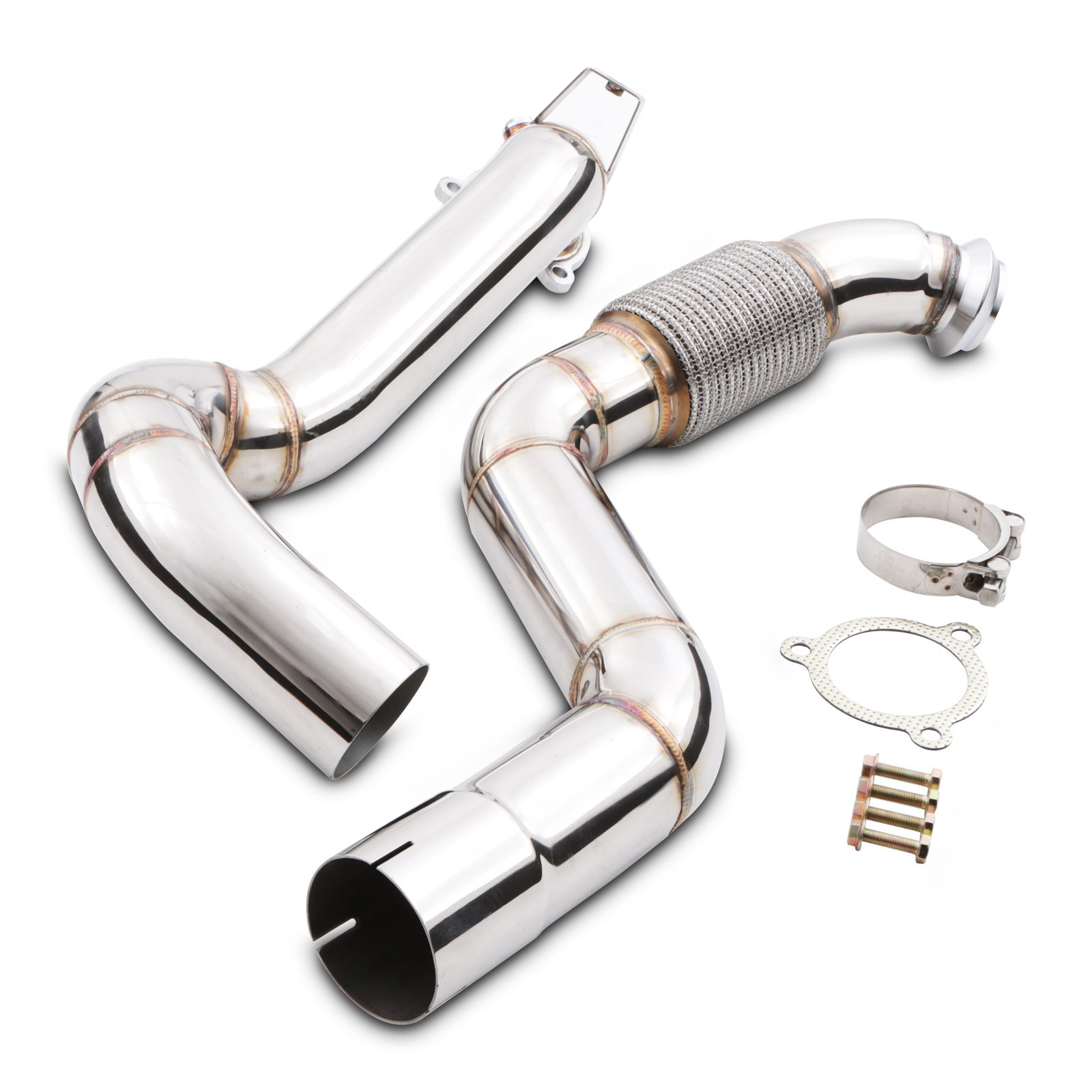 Gravity Exhaust Decat Downpipe (3 inch) – Mercedes A Class W176 A180 – A250 (13-18) Gravity Exhaust Decat Downpipe (3 inch) – Mercedes A Class W176 A180 – A250 (13-18)