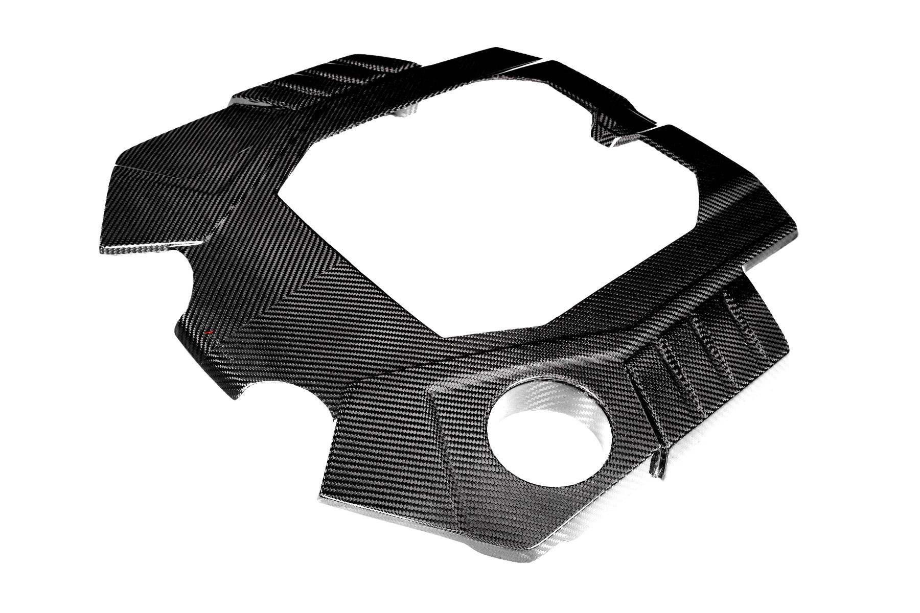Eventuri Gloss Carbon Fibre Engine Cover - Audi RS6 | RS7 C8 Eventuri Gloss Carbon Fibre Engine Cover - Audi RS6 | RS7 C8