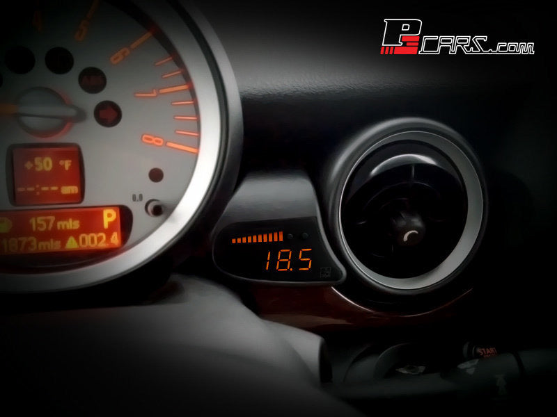 P3 Gauges Mini R55-R59 inc Clubman (2007 - 2014) With Red Bars / Red Digits P3 Gauges Mini R55-R59 inc Clubman (2007 - 2014) With Red Bars / Red Digits