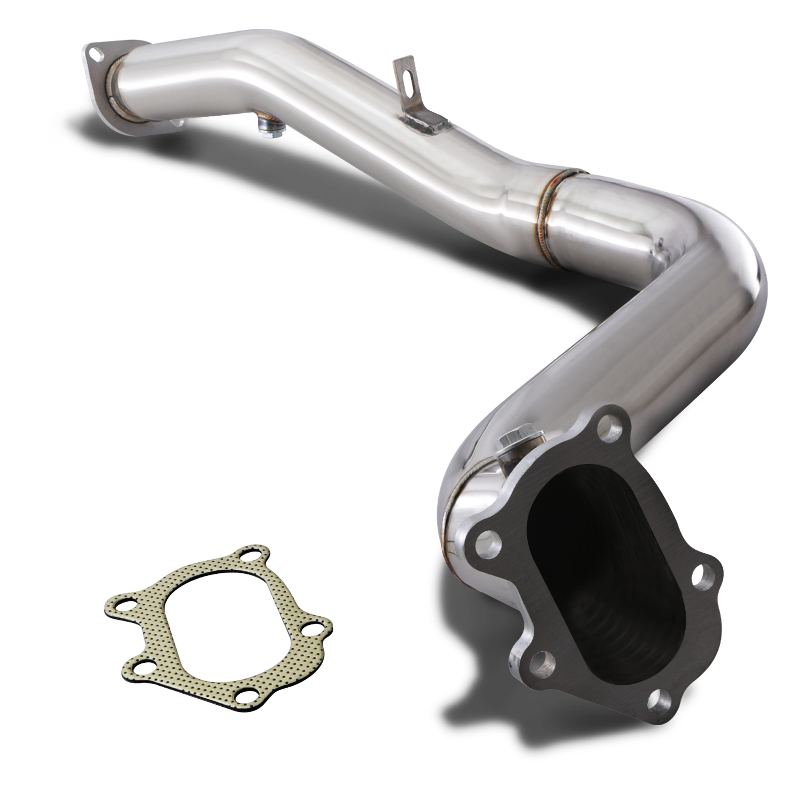 JAPSPEED Subaru Impreza GDA WRX STI 01-07 – 3-2.5″ Exhaust Decat Downpipe JAPSPEED Subaru Impreza GDA WRX STI 01-07 – 3-2.5″ Exhaust Decat Downpipe