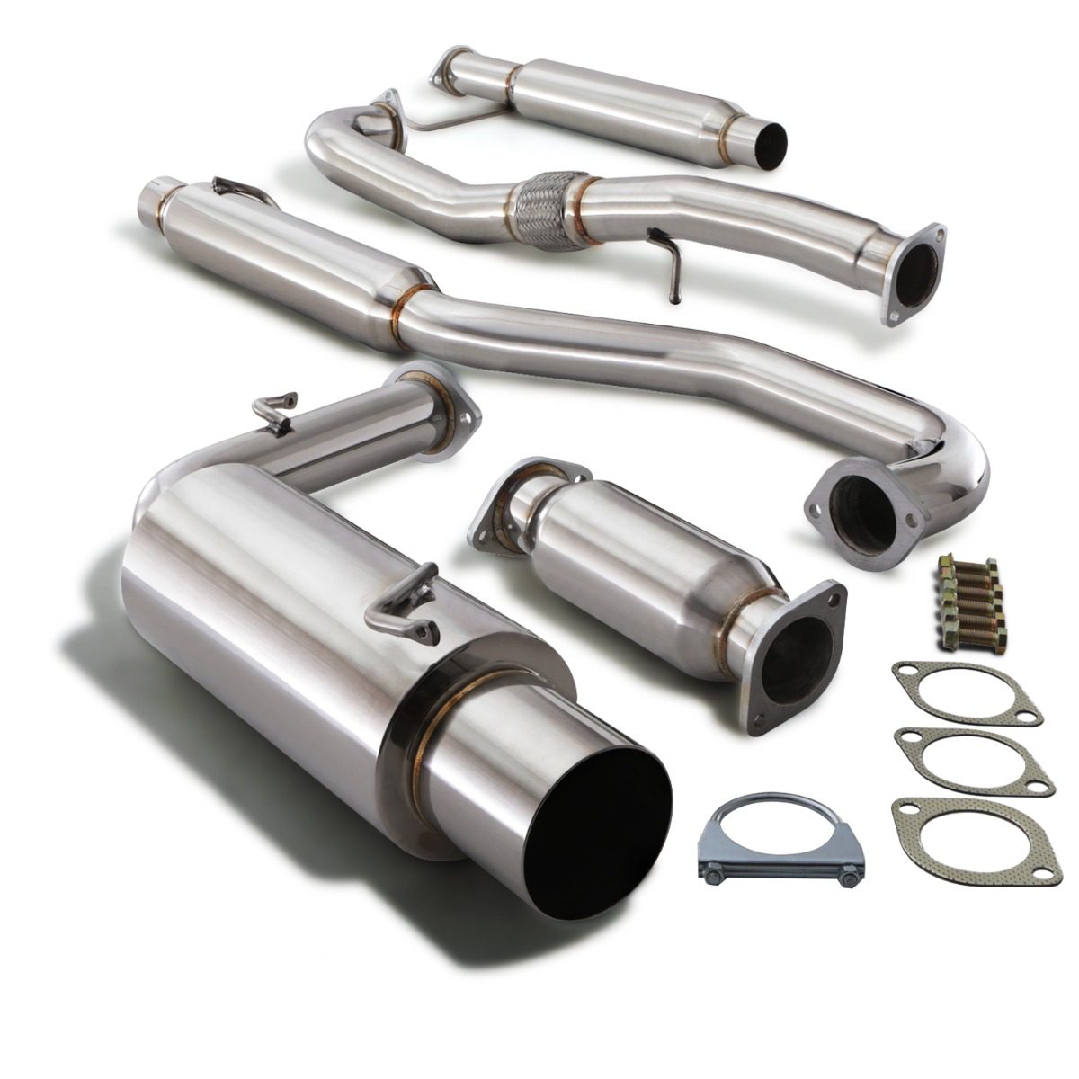 JAPSPEED Mitsubishi Lancer Evo 4 5 6 96-01 – S2 Turbo Elbow Back Exhaust System JAPSPEED Mitsubishi Lancer Evo 4 5 6 96-01 – S2 Turbo Elbow Back Exhaust System