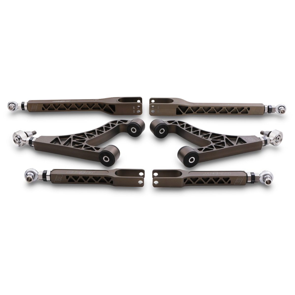 JAPSPEED Nissan R35 GTR 07-16 – Rear Billet Camber & Toe Control Arm Kit JAPSPEED Nissan R35 GTR 07-16 – Rear Billet Camber & Toe Control Arm Kit