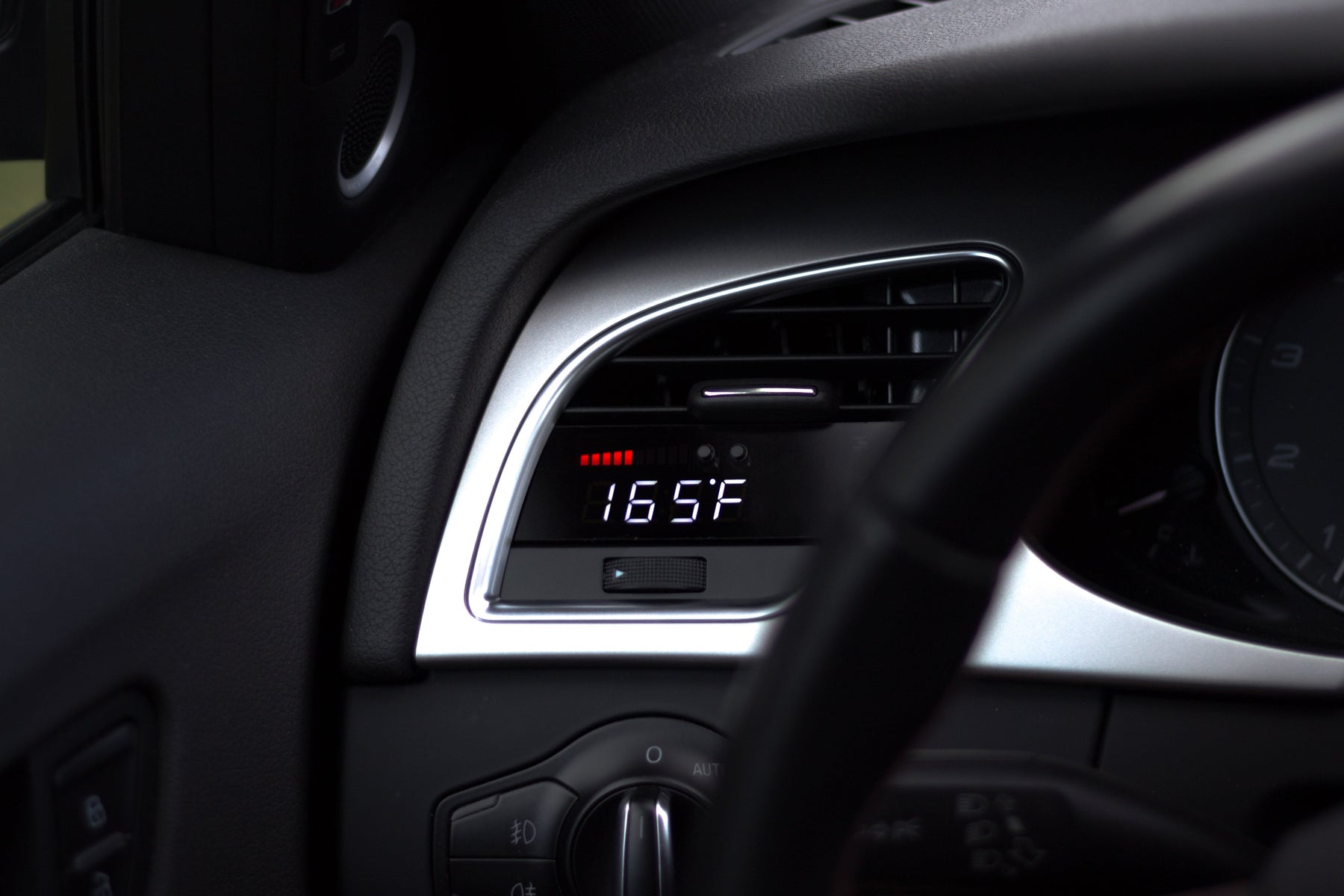 P3 Gauges Audi A4/S4/RS4 B8 (2008-2016) With Red Bars / White Digits P3 Gauges Audi A4/S4/RS4 B8 (2008-2016) With Red Bars / White Digits
