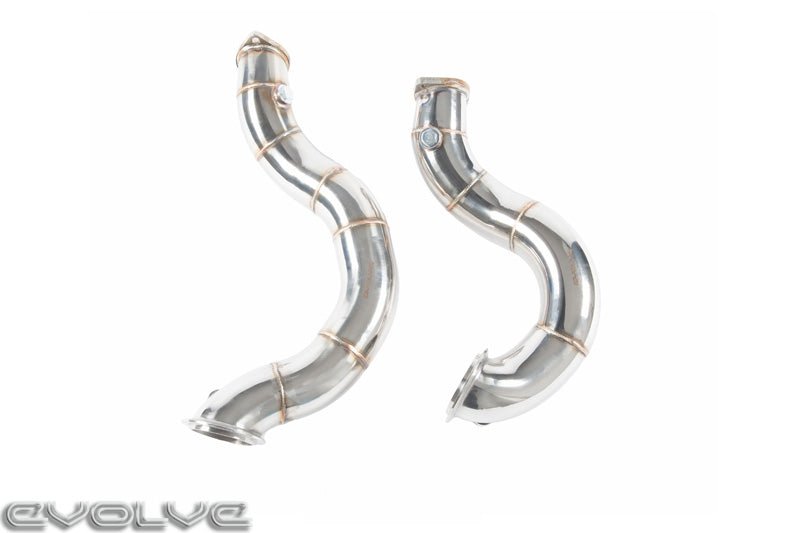 Evolve Catless Turbo Downpipes (Decat) for BMW 1 Series 135i | 1M | 3 Series 335i (N54) Evolve Catless Turbo Downpipes (Decat) for BMW 1 Series 135i | 1M | 3 Series 335i (N54)