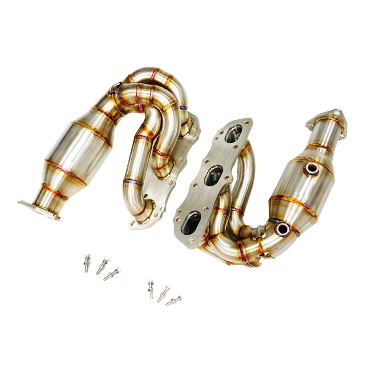 PORSCHE 911 997.2 CARRERA 200 CELL CATALYTIC CONVERTER EXHAUST MANIFOLDS PORSCHE 911 997.2 CARRERA 200 CELL CATALYTIC CONVERTER EXHAUST MANIFOLDS