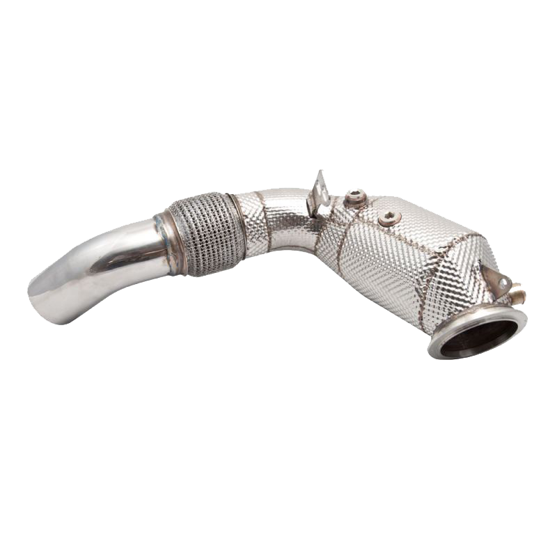 BMW M5 (F10) (F11) Downpipe Cat Section with Heat Shield BMW M5 (F10) (F11) Downpipe Cat Section with Heat Shield