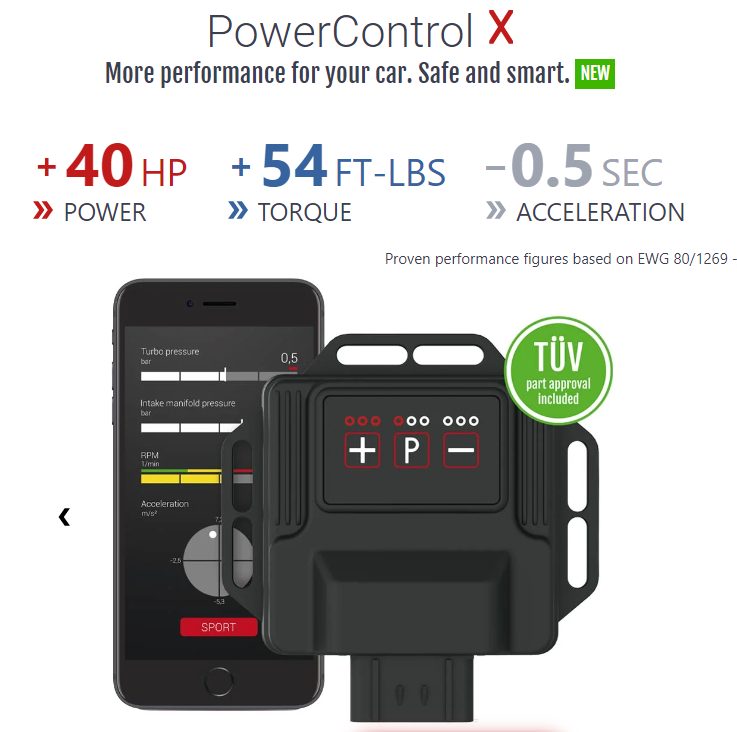 DTE Systems PowerControl X Chip Tuning Box - Ford Focus ST (MK4) 2.3 ECOBOOST 280 HP DTE Systems PowerControl X Chip Tuning Box - Ford Focus ST (MK4) 2.3 ECOBOOST 280 HP