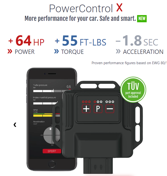DTE Systems PowerControl X Chip Tuning Box - Volkswagen Golf R DTE Systems PowerControl X Chip Tuning Box - Volkswagen Golf R