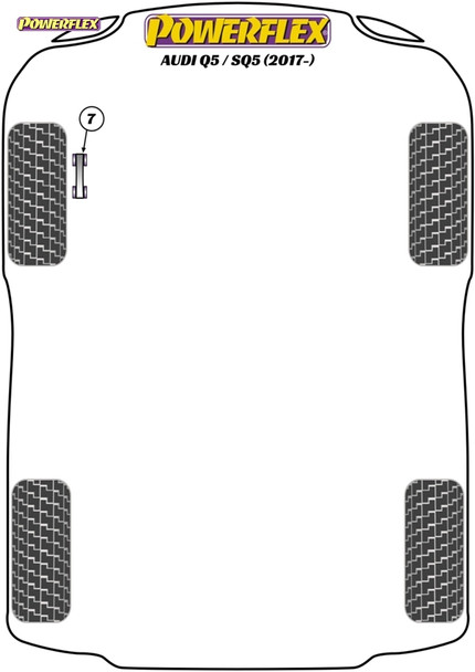 Powerflex Track Front Anti Roll Bar Link Bushes 10mm - Audi Q5 / SQ5 (2017 - ON) Powerflex Track Front Anti Roll Bar Link Bushes 10mm - Audi Q5 / SQ5 (2017 - ON)