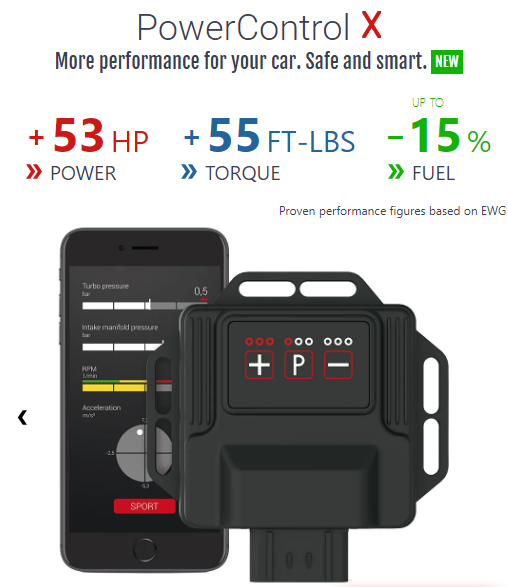 DTE Systems PowerControl X Chip Tuning Box - Volkswagen Scirocco R 