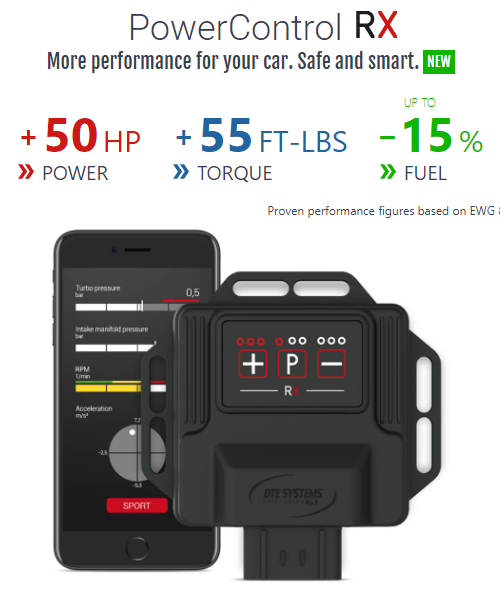 DTE Systems PowerControl RX Chip Tuning Box - Alfa Romeo Stelvio 2.9 QUADRIFOGLIO 510 HP DTE Systems PowerControl RX Chip Tuning Box - Alfa Romeo Stelvio 2.9 QUADRIFOGLIO 510 HP
