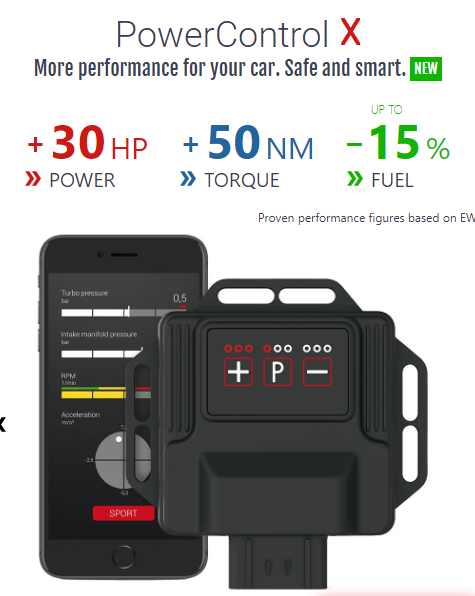DTE Systems PowerControl X Chip Tuning Box - Audi S3 (8P) 2.0 TFSI 265 HP DTE Systems PowerControl X Chip Tuning Box - Audi S3 (8P) 2.0 TFSI 265 HP