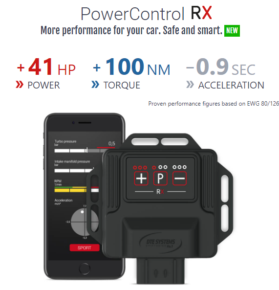 DTE Systems PowerControl X Chip Tuning Box - Audi RS3 (8V) 2.5 TFSI 400 HP DTE Systems PowerControl X Chip Tuning Box - Audi RS3 (8V) 2.5 TFSI 400 HP
