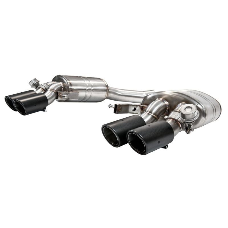BMW M6 (F12) (F13) V8 Valvetronic Exhaust Silencers with Carbon Tails BMW M6 (F12) (F13) V8 Valvetronic Exhaust Silencers with Carbon Tails