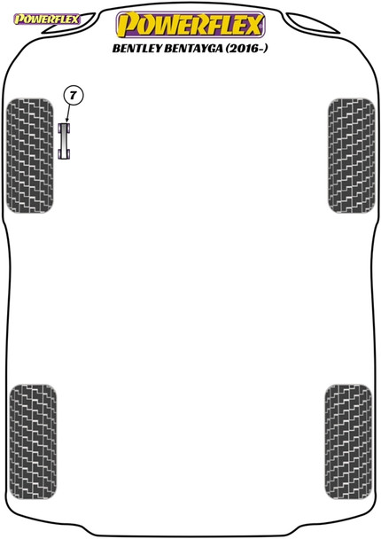 Powerflex Jack Pad Adaptor - Bentley Bentayga (2016 - ON)