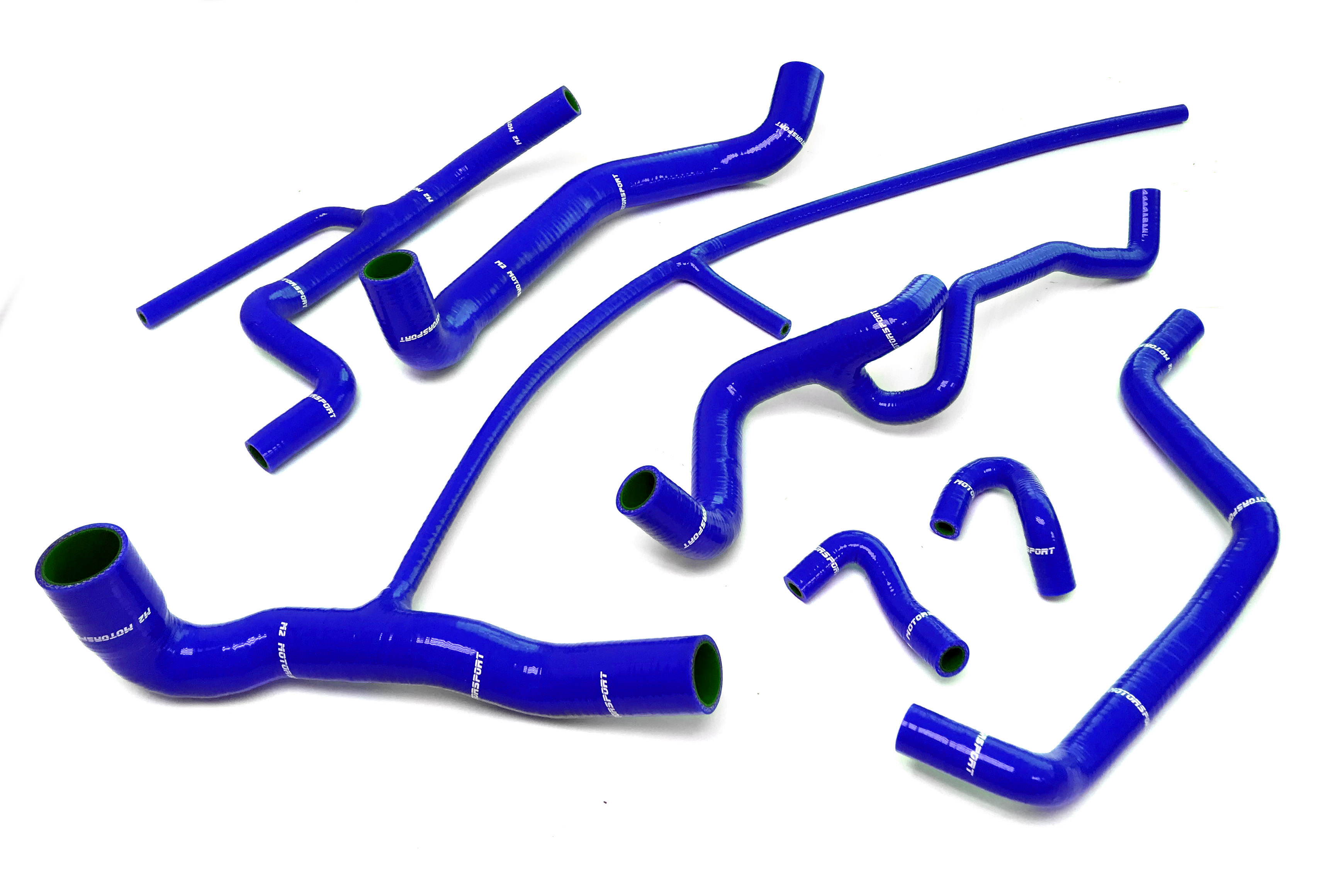 M2 Motorsport VW Golf MK3 VR6 2.8 (95-98) Radiator Silicone Hoses - Black / Blue / Red
