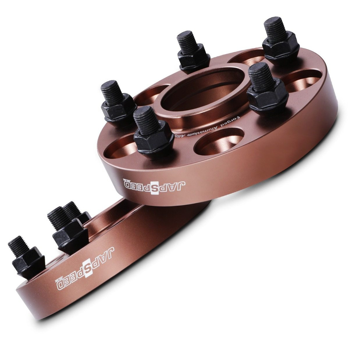JAPSPEED 25MM Forged Hubcentric Wheel Spacers - 5×114.3 - M12x1.25 - 66.1MM Bore - NISSAN / INFINITI / RENAULT JAPSPEED 25MM Forged Hubcentric Wheel Spacers - 5×114.3 - M12x1.25 - 66.1MM Bore - NISSAN / INFINITI / RENAULT