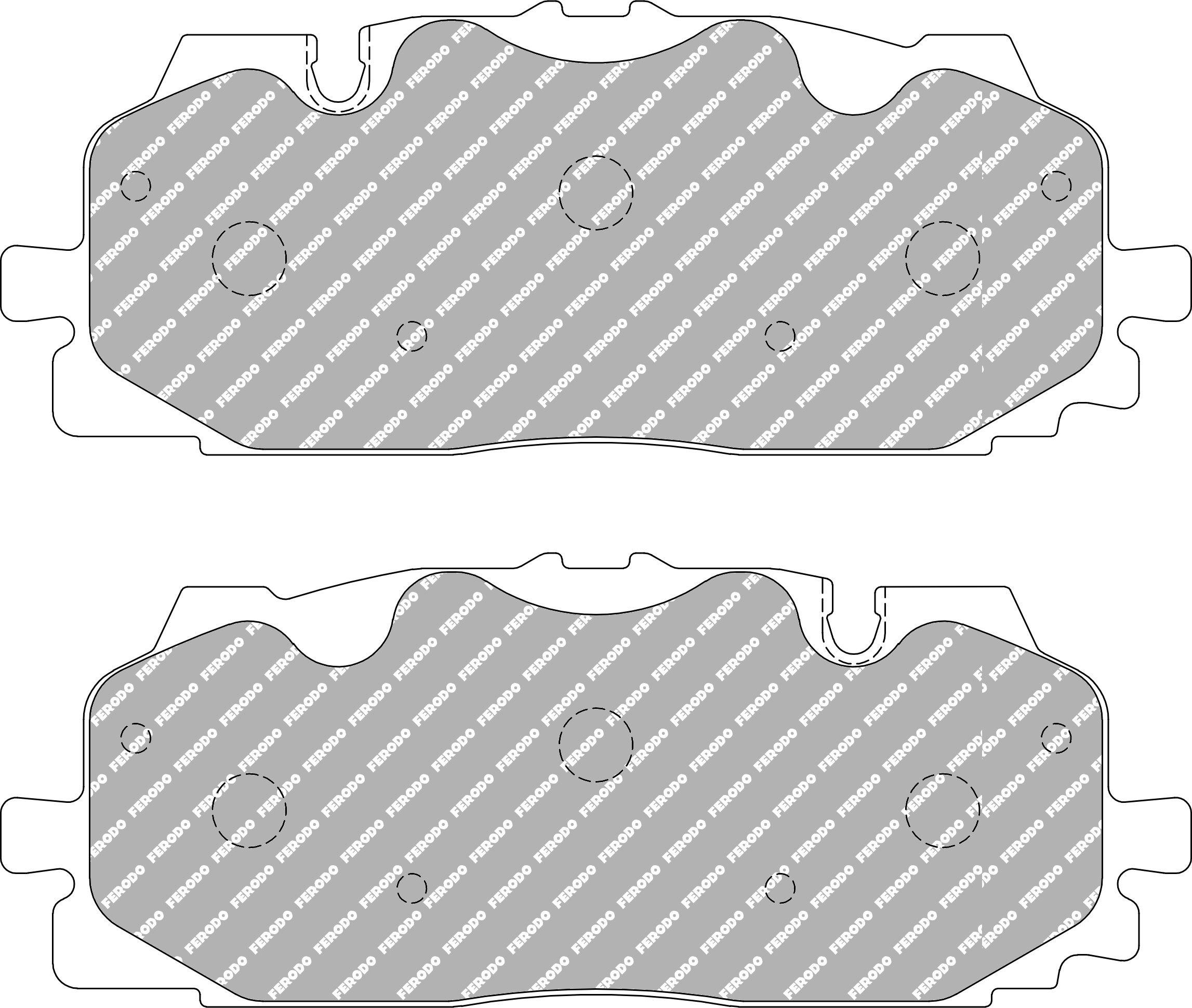 Ferodo Racing DS2500 Brake Pads - Front - Audi S4 (B9) Ferodo Racing DS2500 Brake Pads - Front - Audi S4 (B9)