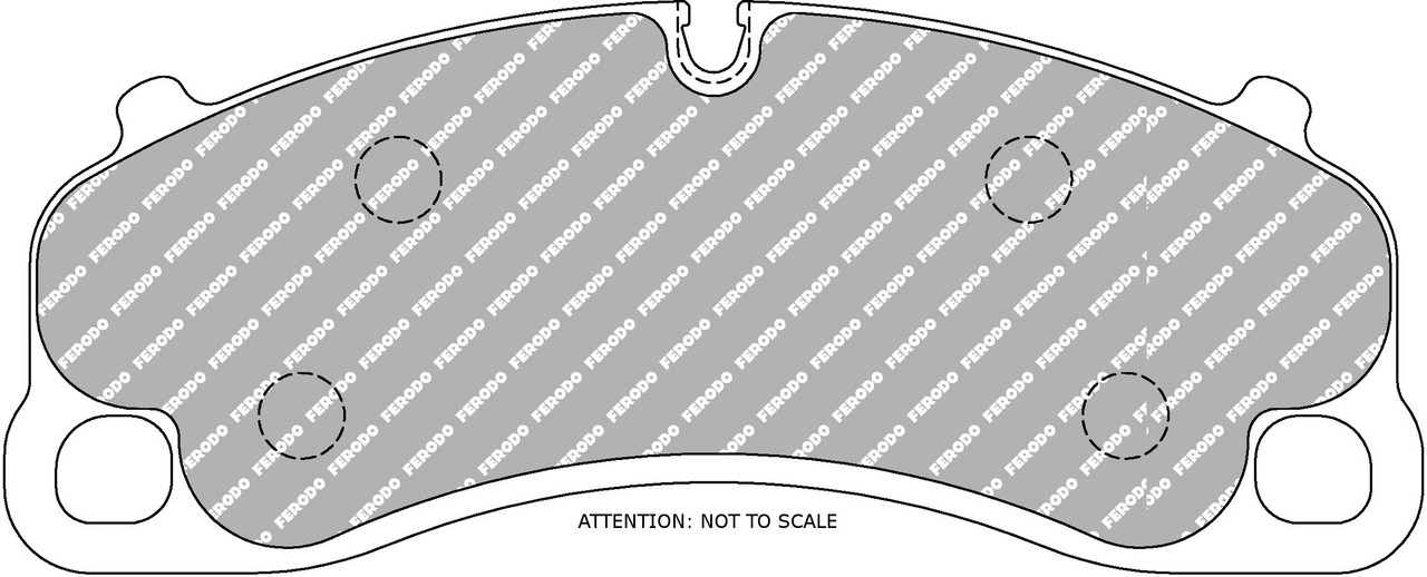 Ferodo Racing DS2500 Brake Pads - Front - Porsche 911 (992) 4.0 GT3 Ferodo Racing DS2500 Brake Pads - Front - Porsche 911 (992) 4.0 GT3