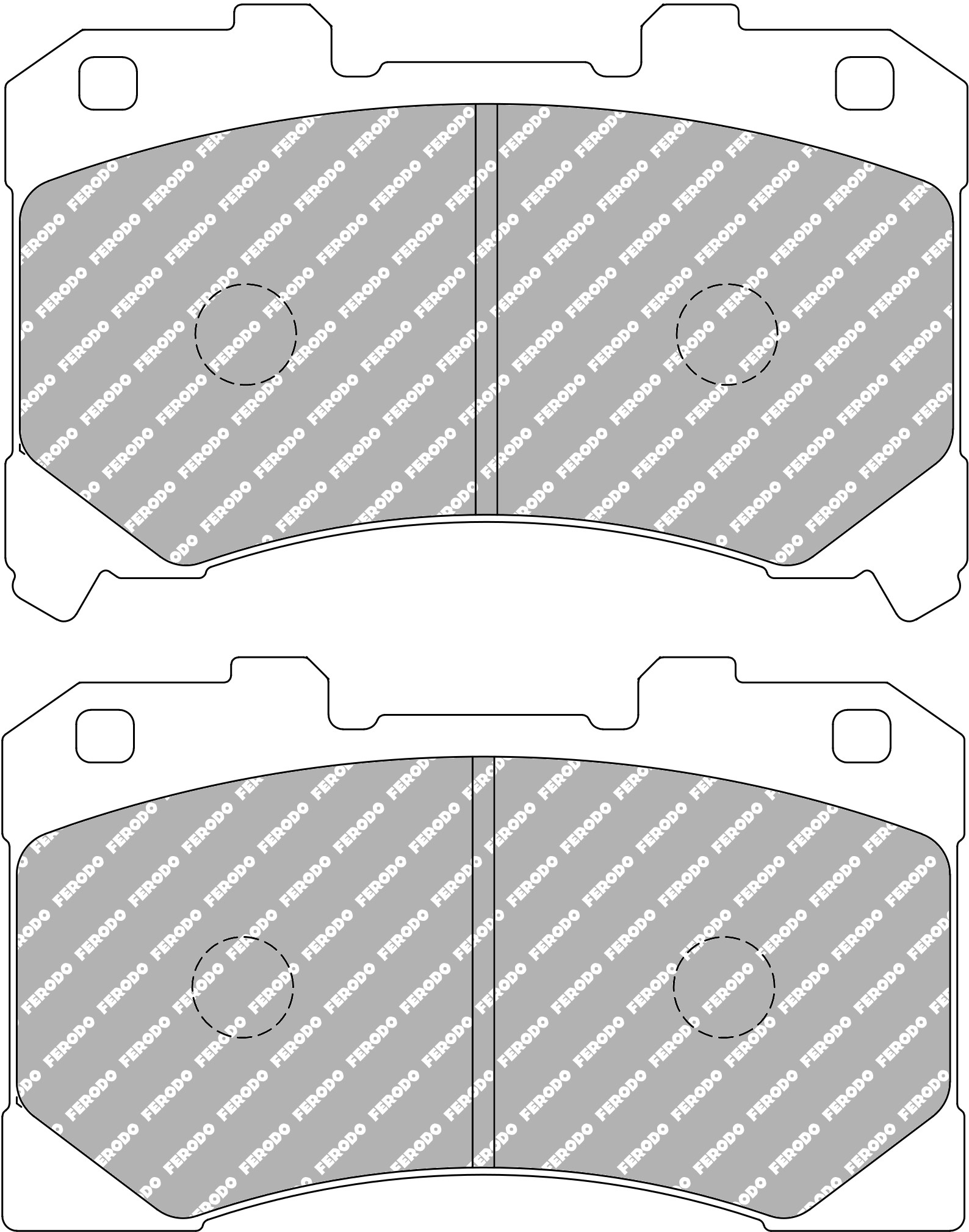 Ferodo Racing DS2500 Brake Pads - Front - Toyota Yaris GR 2020> Ferodo Racing DS2500 Brake Pads - Front - Toyota Yaris GR 2020>