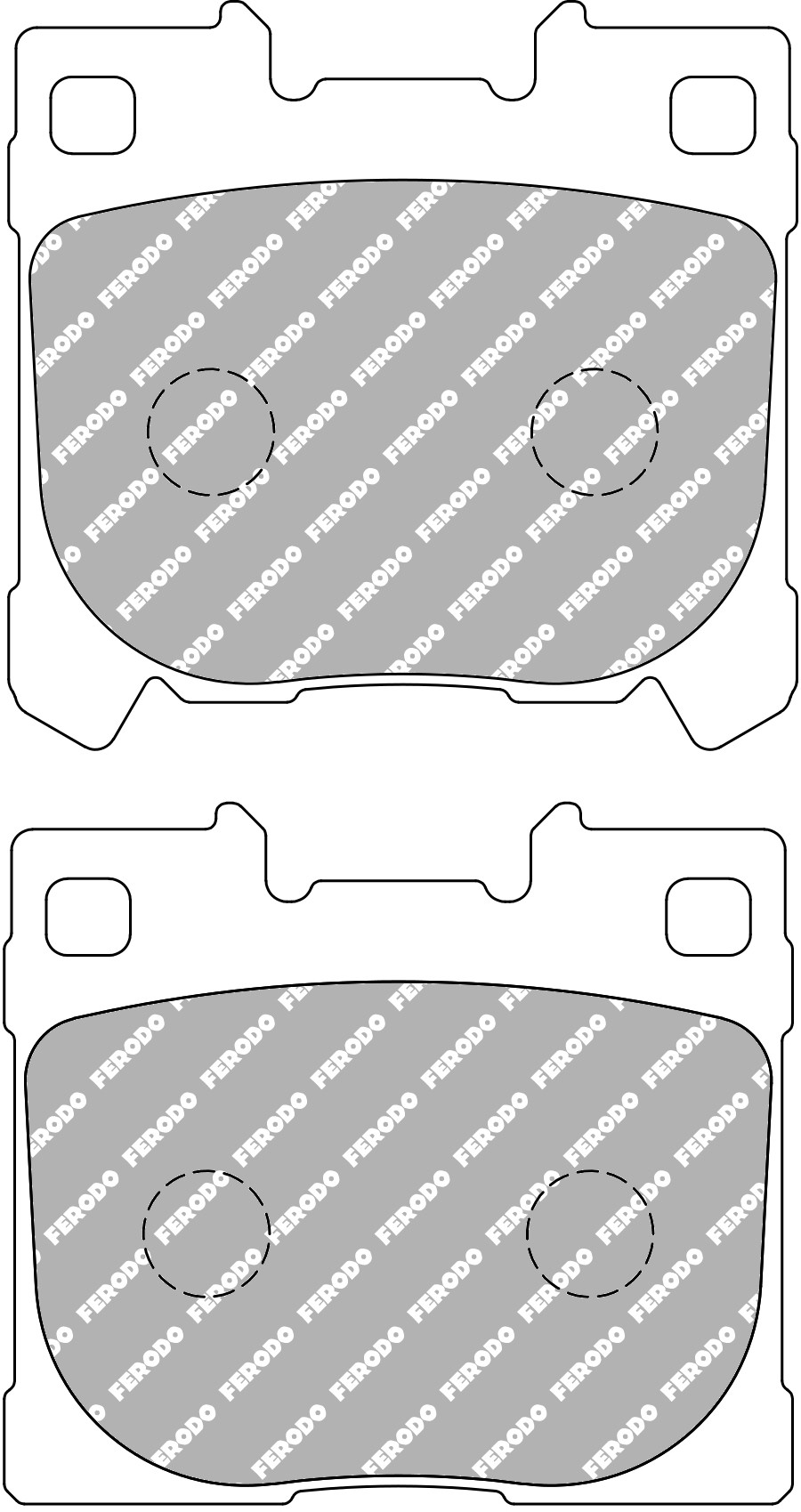 Ferodo Racing DS2500 Brake Pads - Rear - Toyota Yaris GR 2020> Ferodo Racing DS2500 Brake Pads - Rear - Toyota Yaris GR 2020>