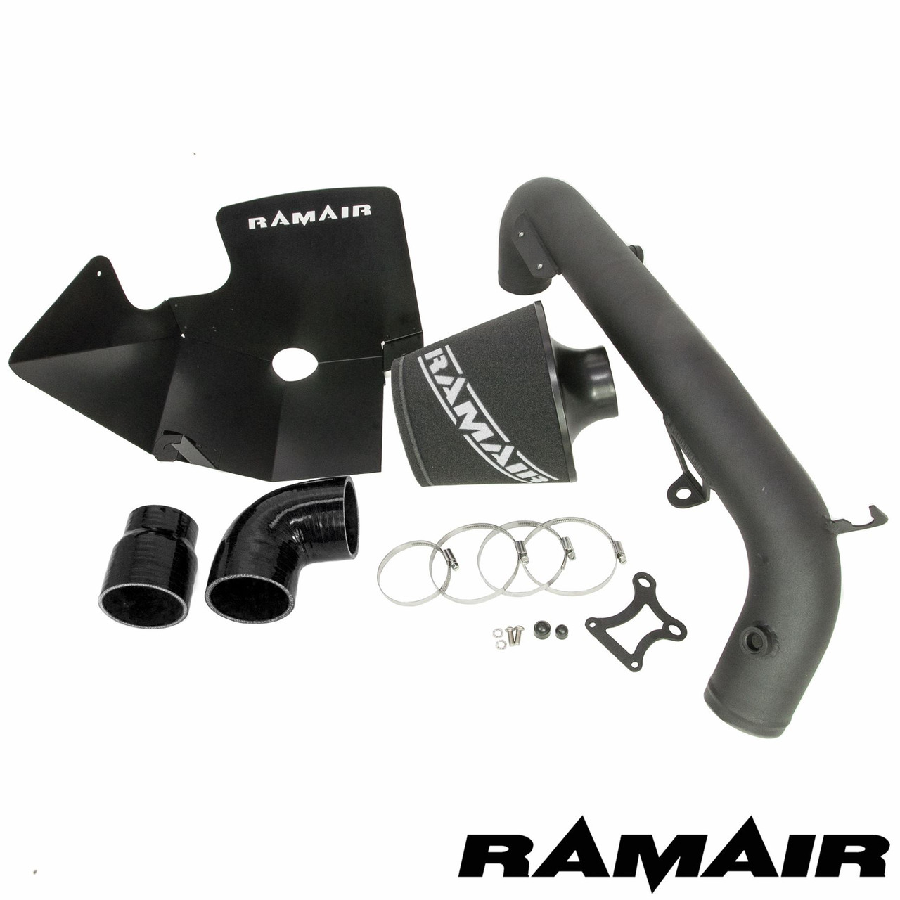 Ramair Ford Focus RS MK3 Hardpipe Induction Kit with Heat Shield - 2.3 Ecoboost Ramair Ford Focus RS MK3 Hardpipe Induction Kit with Heat Shield - 2.3 Ecoboost