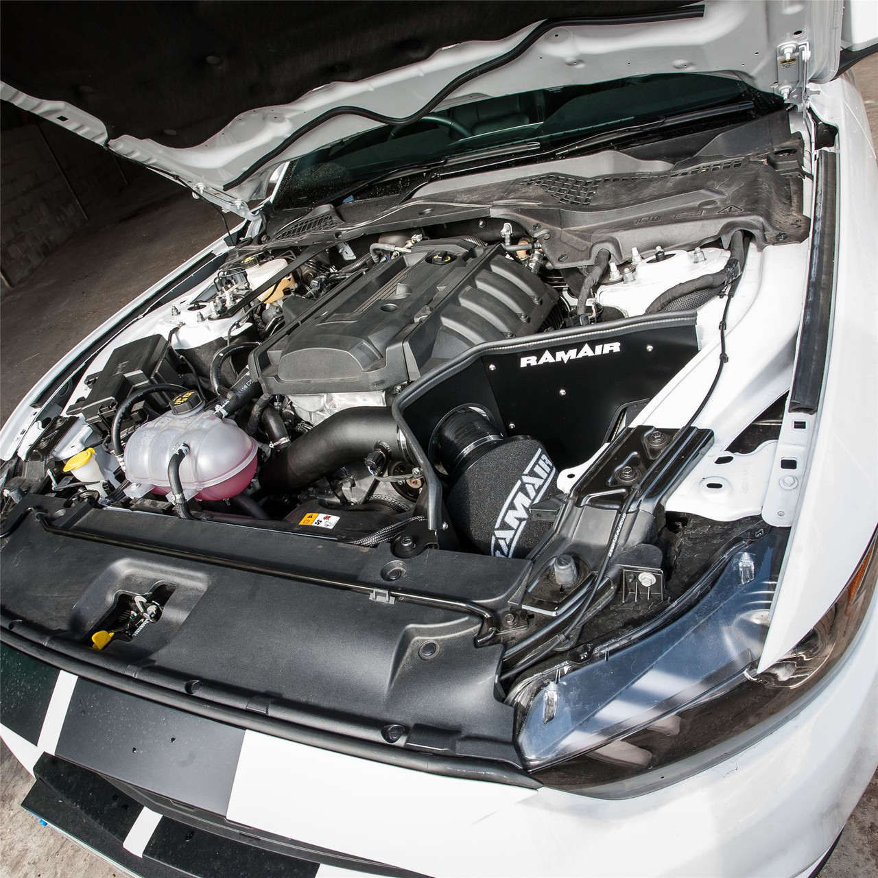 Ramair Ford Mustang Hardpipe Induction Kit with Heat Shield - 2.3 Ecoboost Ramair Ford Mustang Hardpipe Induction Kit with Heat Shield - 2.3 Ecoboost