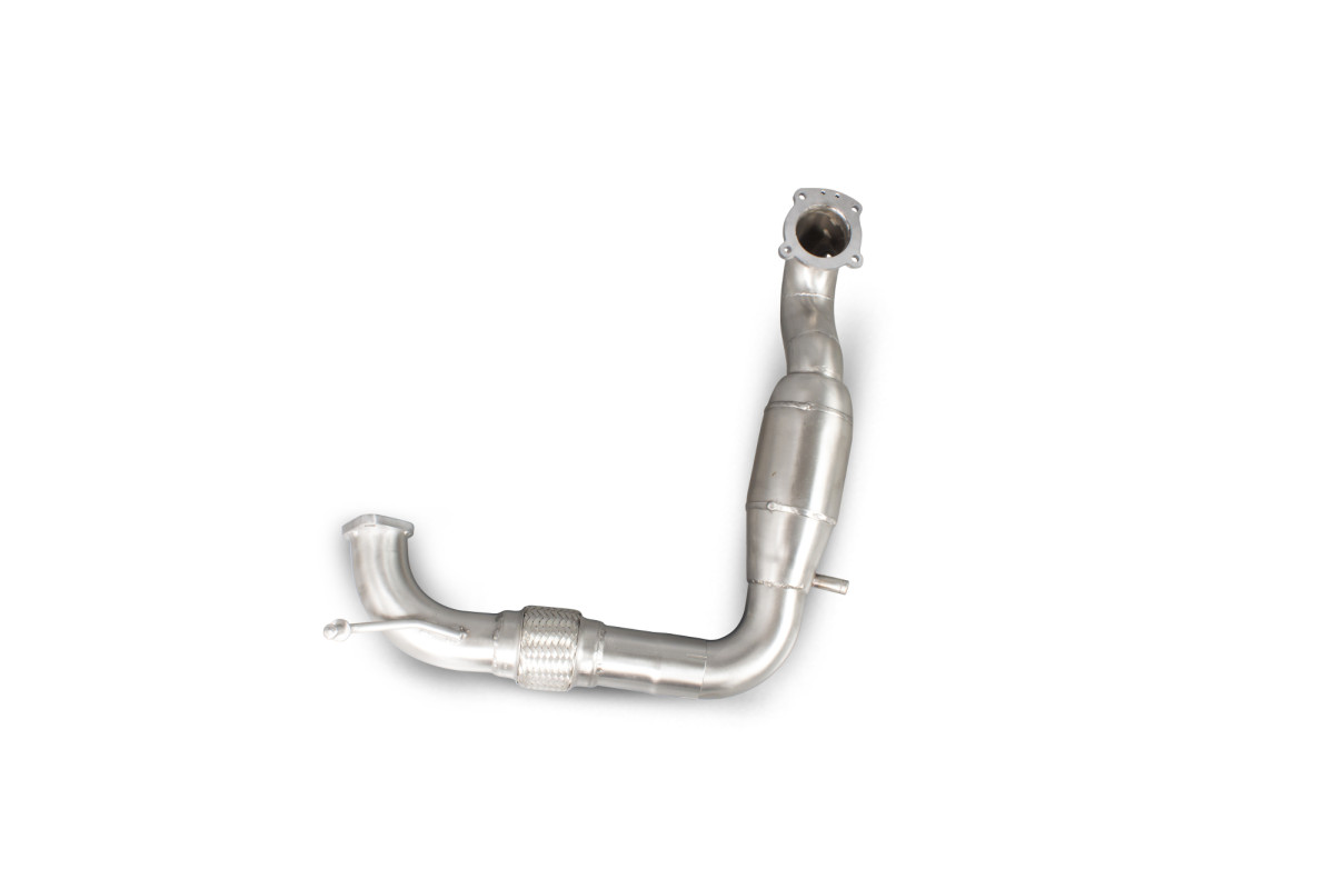 Scorpion Ford Fiesta MK7 1.0T EcoBoost High Flow Sports Cat Downpipe Scorpion Ford Fiesta MK7 1.0T EcoBoost High Flow Sports Cat Downpipe