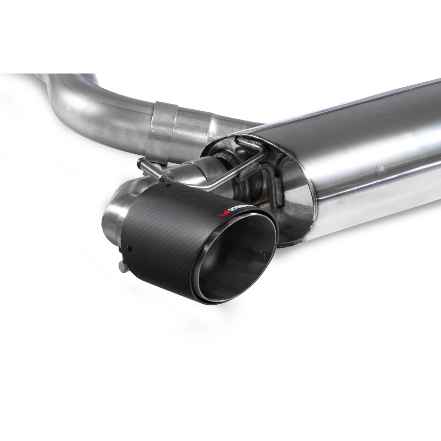 Scorpion GPF Back Non Resonated Exhaust System 3" with Carbon Ascari Tailpipes for Toyota GR Yaris / GR Yaris Circuit Pack | Pre-Facelift | 2020 - 2024 Scorpion GPF Back Non Resonated Exhaust System 3" with Carbon Ascari Tailpipes for Toyota GR Yaris / GR Yaris Circuit Pack | Pre-Facelift | 2020 - 2024