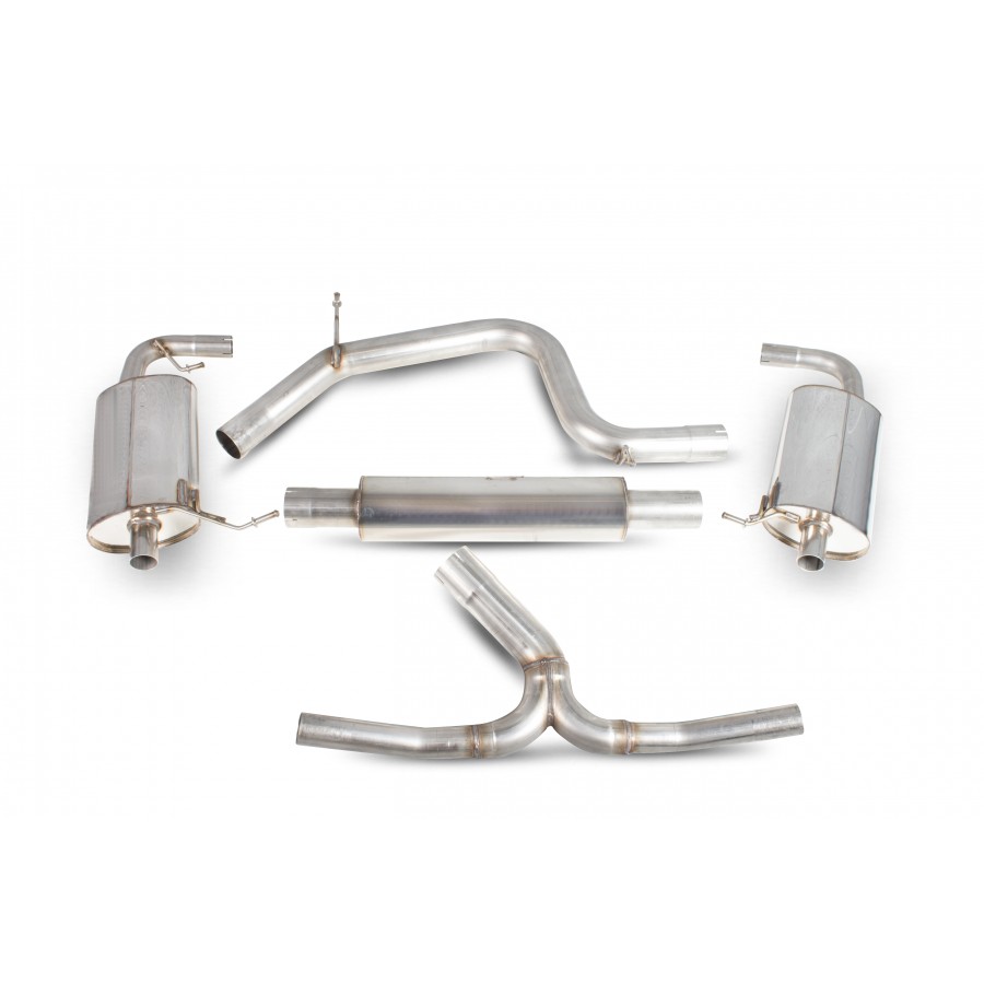 Scorpion Skoda Octavia VRS 2.0 TSI 2013-2018 Resonated Cat Back Exhaust Scorpion Skoda Octavia VRS 2.0 TSI 2013-2018 Resonated Cat Back Exhaust