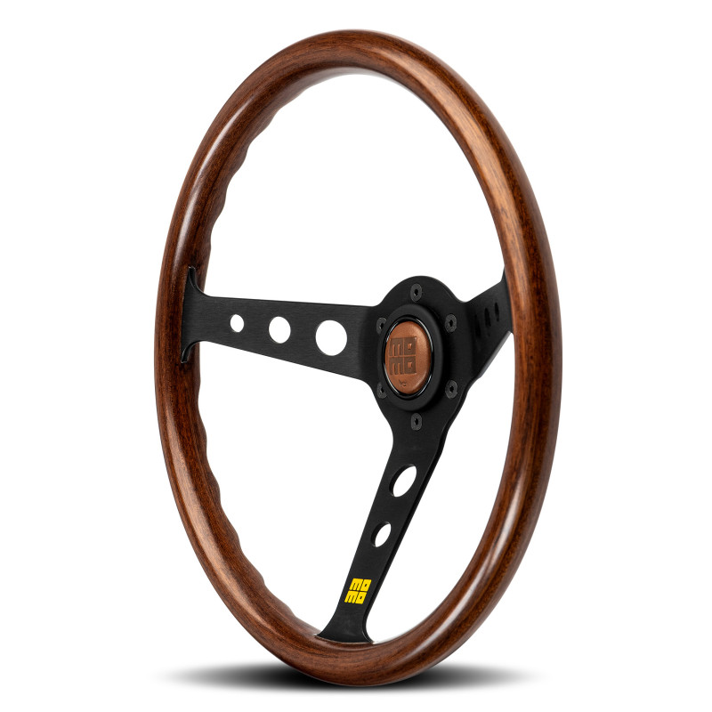 MOMO MOD.07 Heritage Wood Steering Wheel - Mahogany Wood (Street Series)