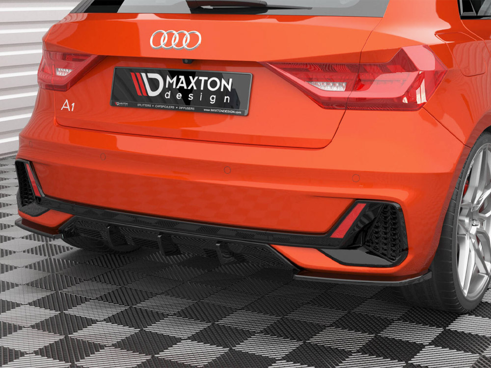Maxton Design Audi A1 S-Line GB (2018-) Rear Valance - Gloss Black Maxton Design Audi A1 S-Line GB (2018-) Rear Valance - Gloss Black