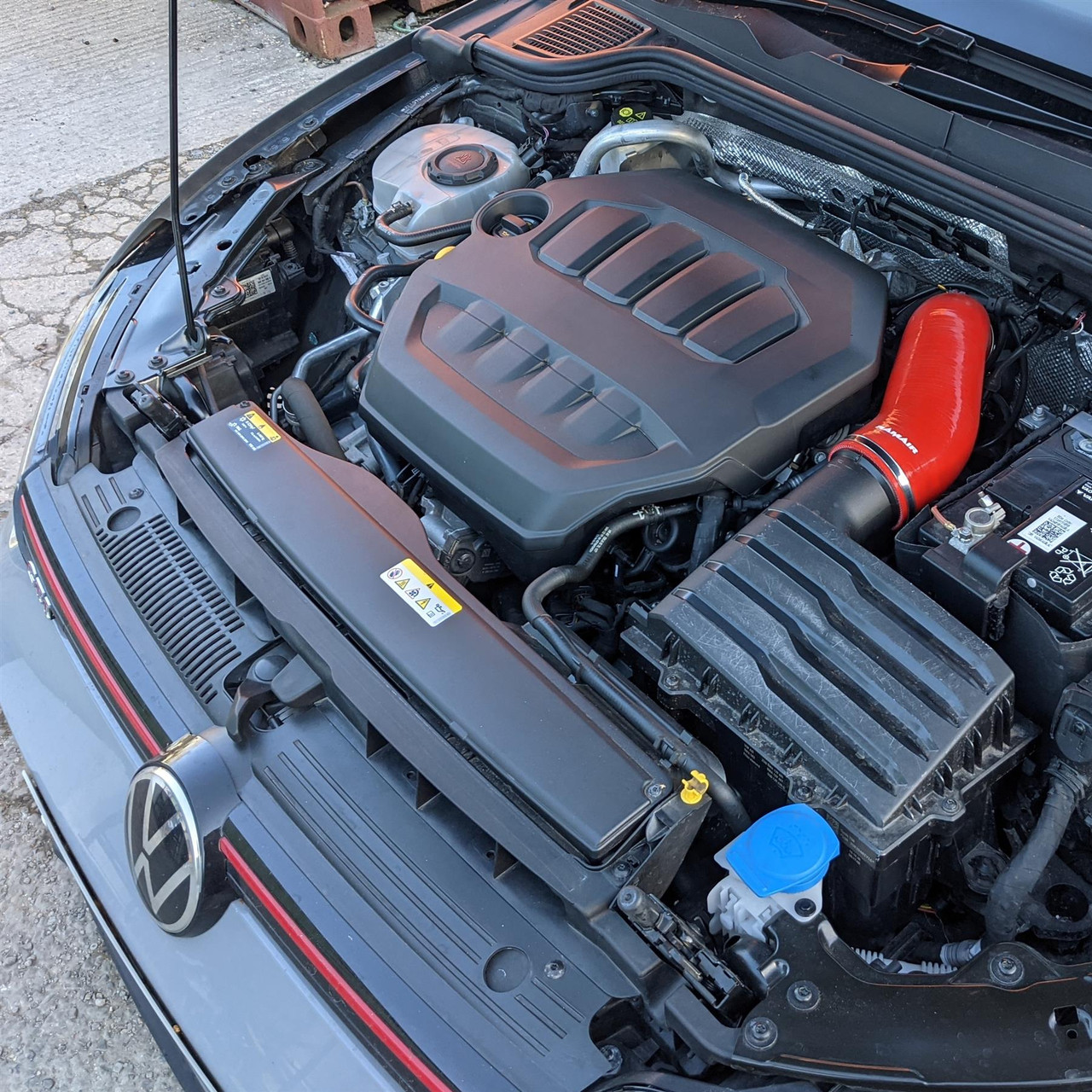 Ramair Red Silicone Intake Hose for VW MK8 Golf GTI - 245bhp 2.0 TSI Only - RIP-010-RD Ramair Red Silicone Intake Hose for VW MK8 Golf GTI - 245bhp 2.0 TSI Only - RIP-010-RD