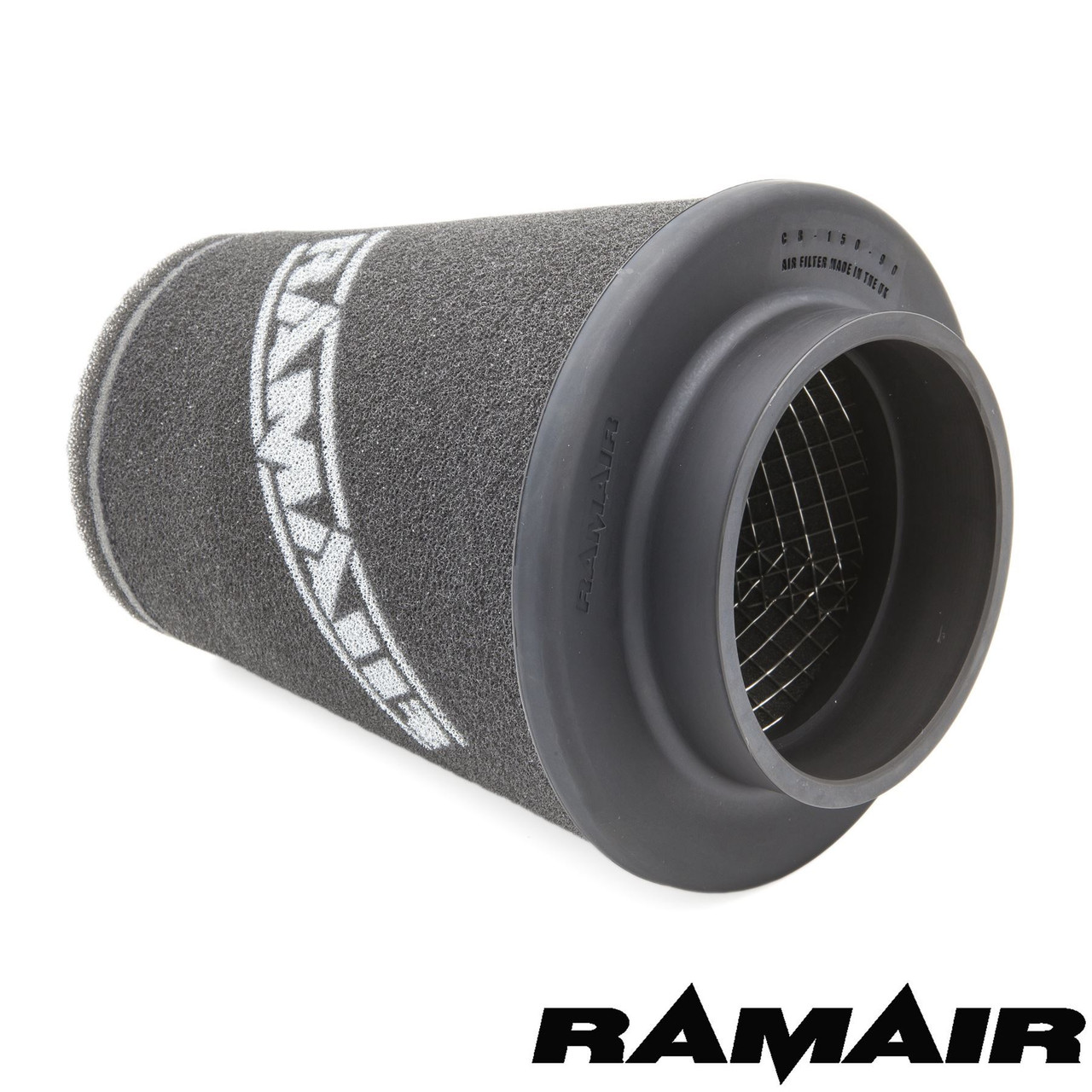 Ramair Universal Foam Cone Air Filter - 70mm 76mm 80mm 85mm 90mm ID Neck - Polymer Base - (CC-296-UNI)